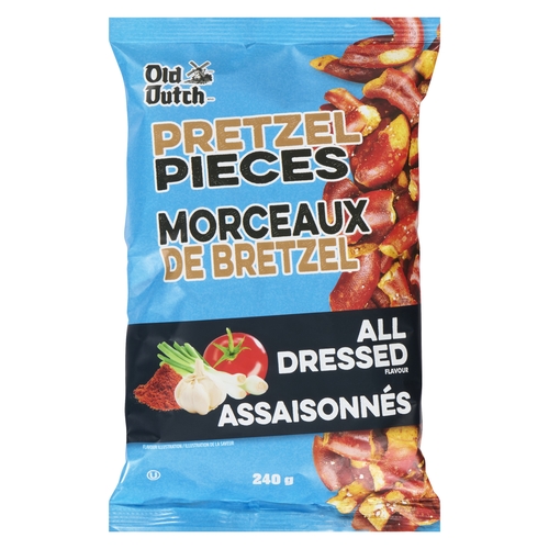 Old Dutch - Pretzel Pieces - All Dressed 240g, 1 Each