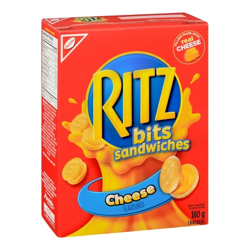 Christie - Ritz Bits Cheese Sandwich Crackers 180g, 1 Each