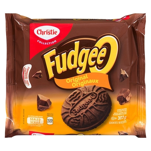 Christie - Fudgee-O Cookies - Original 303g, 1 Each