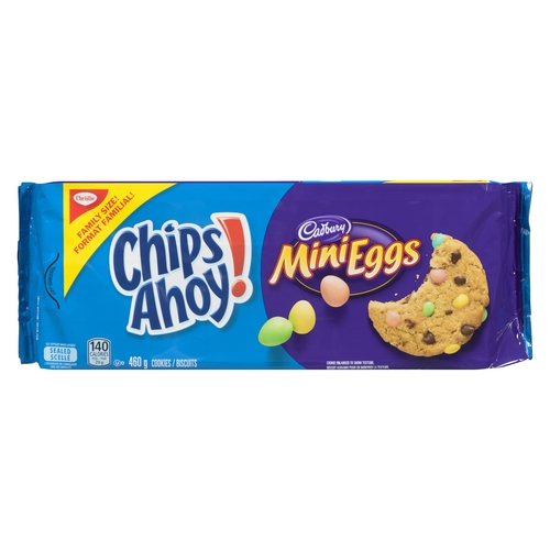 Christie - Chips Ahoy! Cookies With Cadbury Mini Eggs 460g, 1 Each