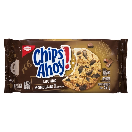 Christie - Chips Ahoy! Cookies - Chunks 251g, 1 Each