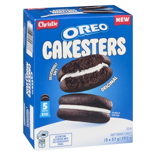 Christie - Oreo Cakesters Soft Snack Cakes - Original 285g