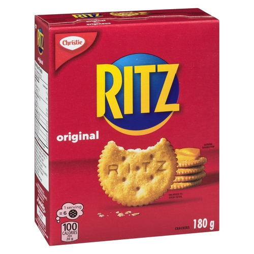 Christie - Ritz Crackers - Original 180g, 1 Each