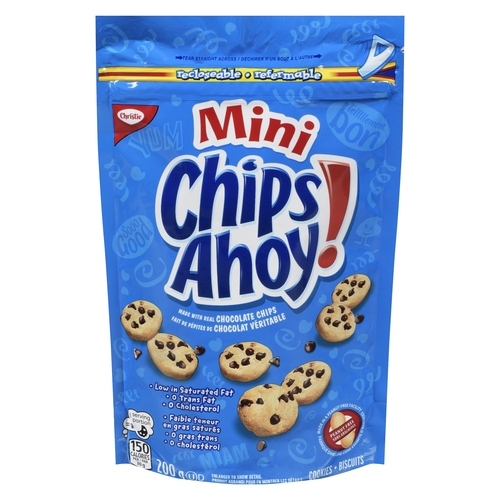 Christie - Chips Ahoy! Cookies - Mini 200g, 1 Each