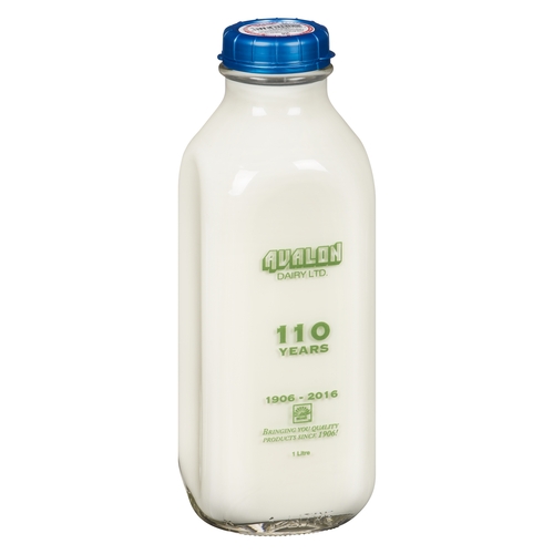 Avalon Dairy - Organic Milk - Partly Skimmed 2% m.f. 1l, 1 Each