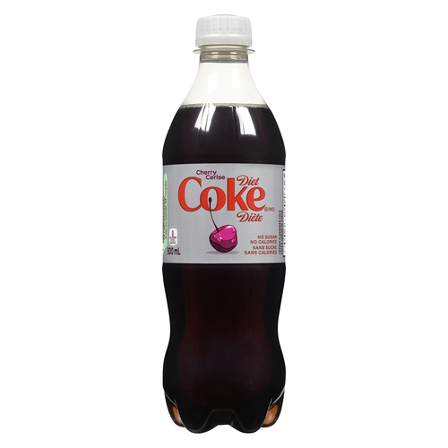 Diet Coke Cherry-Flavoured Cola 500ml, 1 Each