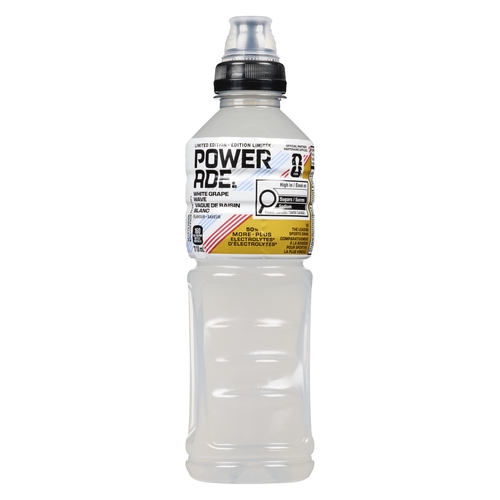Powerade Sports Drink - White Grape Wave Flavour 710ml, 1 Each