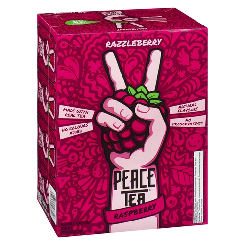 Peace Tea - Razzleberry Raspberry 12/341ml, 1 Each