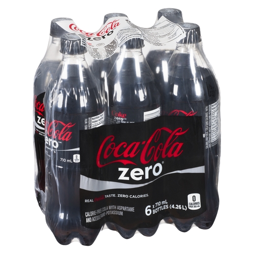 Coca-Cola Coke - Zero Sugar 6/710ml