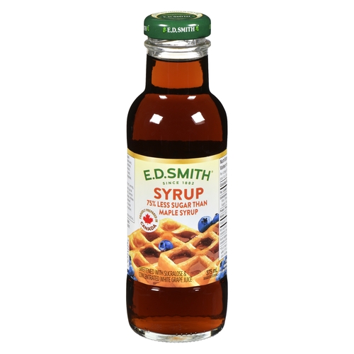 E.D. Smith - Pancake Syrup - No Sugar Added 375ml, 1 Each