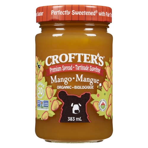 Crofter's - Organic Premium Spread - Mango 383ml, 1 Each