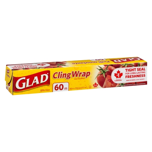 Glad - Clear Cling Wrap 29.5cm 60m, 1 Each