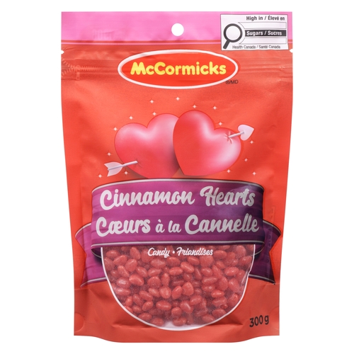 McCormick's - Cinnamon Hearts 300g, 1 Each