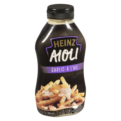 Heinz - Aioli - Garlic 355ml, 1 Each