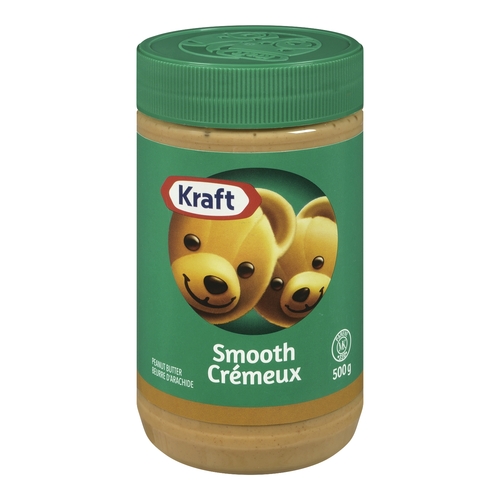 Kraft - Peanut Butter - Smooth 500g, 1 Each