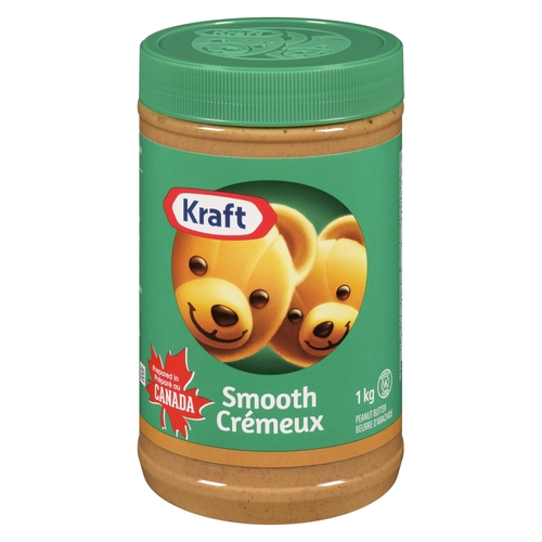 Kraft - Peanut Butter - Smooth 1kg, 1 Each