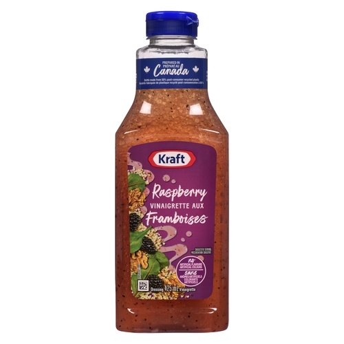 Kraft - Dressing - Raspberry Vinaigrette 425ml, 1 Each