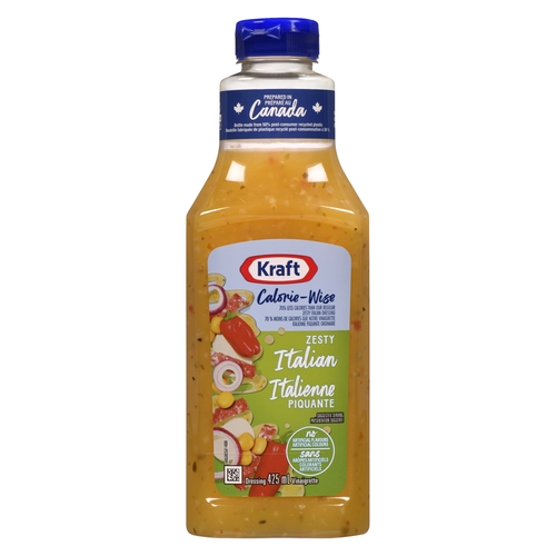 Kraft - Calorie Wise Dressing - Zesty Italian 425ml, 1 Each