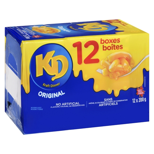 Kraft Dinner - Macaroni & Cheese - Original 12/200g