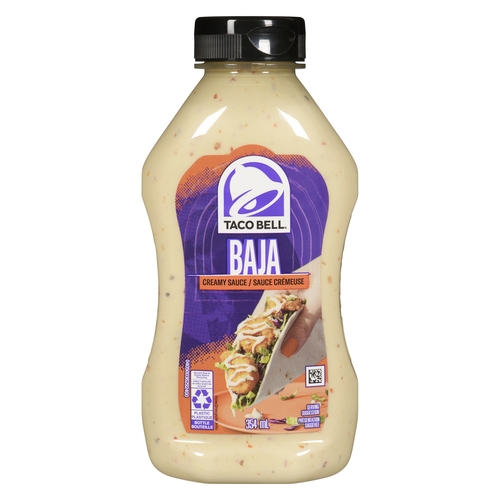 Taco Bell - Baja Creamy Sauce 354ml, 1 Each
