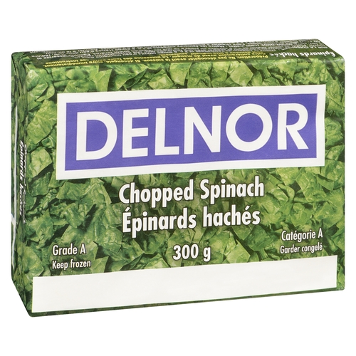 Delnor - Chopped Spinach 300g, 1 Each