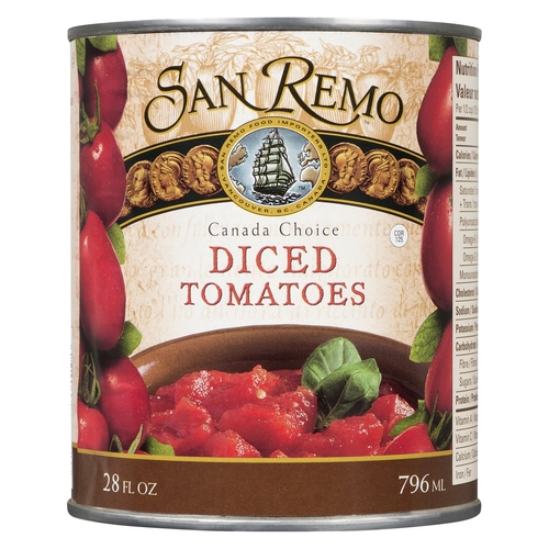 San Remo - Diced Tomatoes 796ml, 1 Each