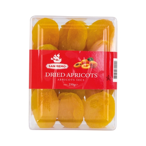 San Remo - Turkish Dried Apricots 250g