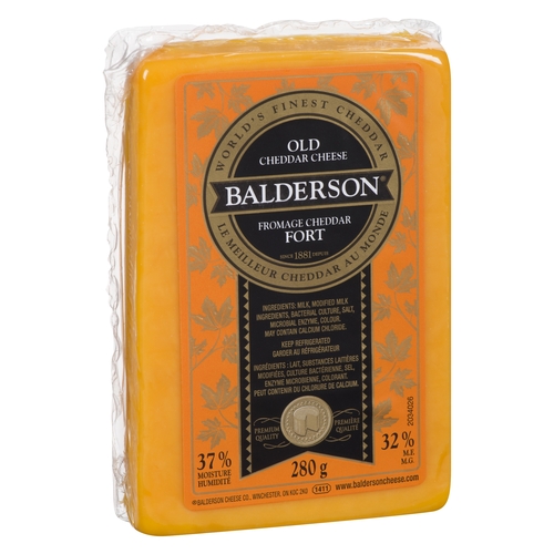 Balderson - Cheddar Cheese - Old - 35% m.f. 280g, 1 Each