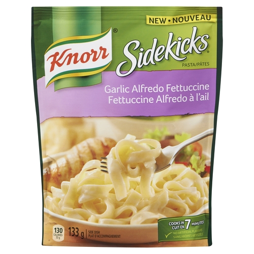 Knorr - Sidekicks Pasta - Garlic Alfredo Fettuccine 133g, 1 Each