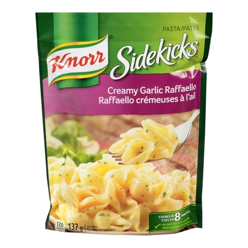 Knorr - Sidekicks Pasta - Creamy Garlic Raffaello 137g, 1 Each