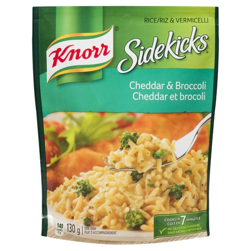 Knorr - Sidekicks Rice - Cheddar & Broccoli 130g, 1 Each