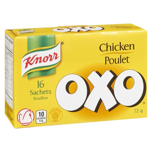 Knorr - OXO Bouillon - Chicken - 16 Sachets 72g