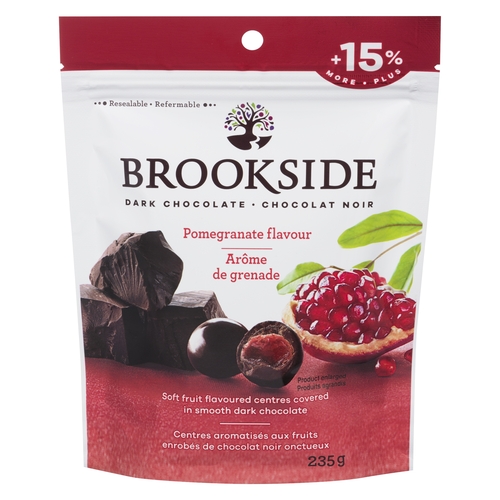 Brookside - Dark Chocolate - Pomegranate 235g, 1 Each