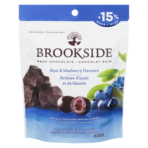 Brookside - Dark Chocolate - Acai & Blueberry 235g, 1 Each