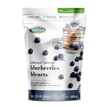 Snowcrest - Cultivated Blueberries 600g, 1 Each