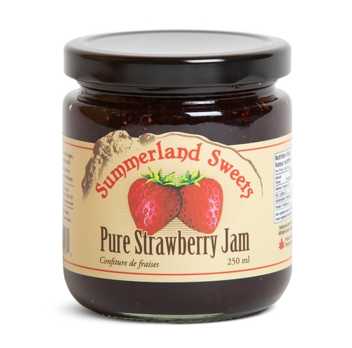 Summerland Sweets - Pure Strawberry Jam 250ml, 1 Each