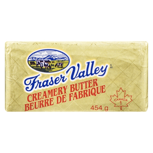 Fraser Valley Creamery Butter - Salted 454g, 1 Each