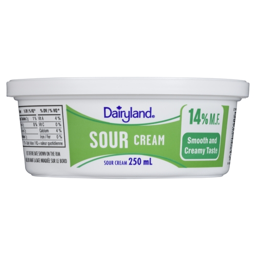 Dairyland - Sour Cream - 14% m.f. 250ml, 1 Each