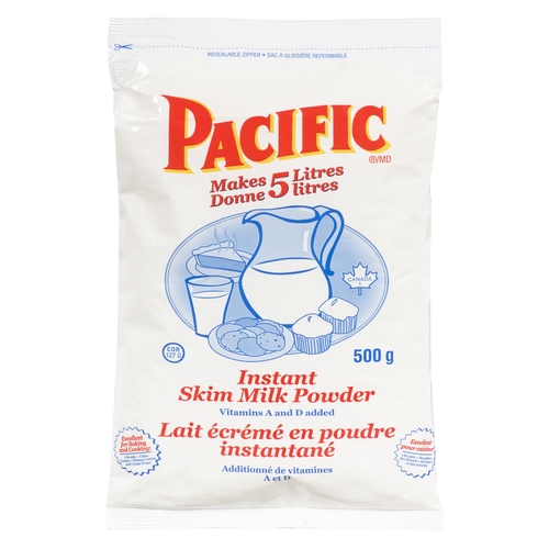 Pacific - Instant Skim Milk Powder 500g, 1 Each