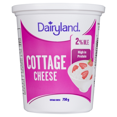 Dairyland - Cottage Cheese - 2% m.f. 750g, 1 Each