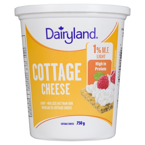 Dairyland - Cottage Cheese - 1% m.f. 750g, 1 Each