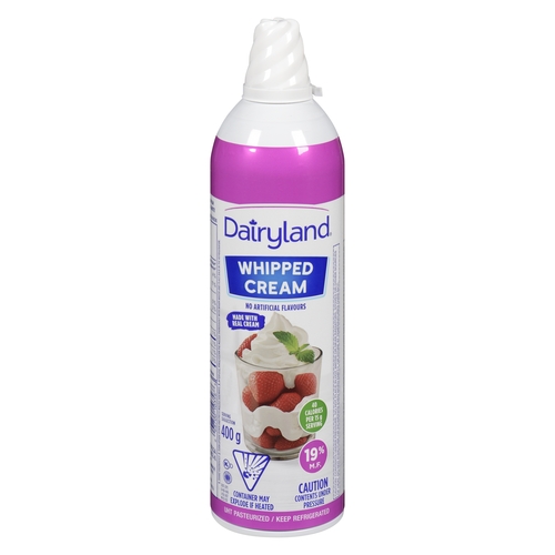 Dairyland - Whipped Cream - 19% m.f. 400g, 1 Each