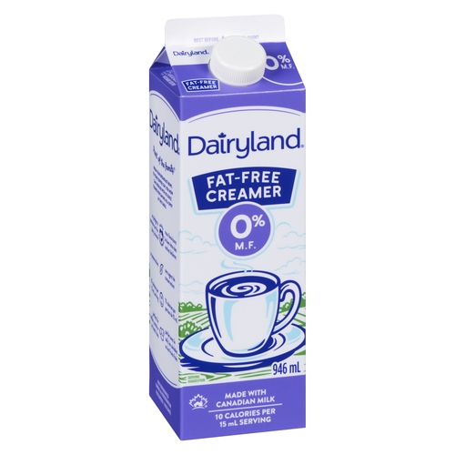 Dairyland - Creamer - Fat Free - 0% m.f. 946ml, 1 Each