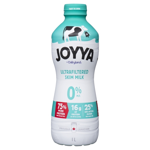 Joyya Dairyland - Ultrafiltered Milk - Skim - 0% m.f 1l, 1 Each