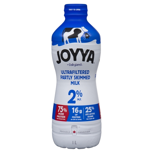 Joyya Dairyland - Ultrafiltered Milk - Partly Skimmed - 2% m.f. 1l, 1 Each