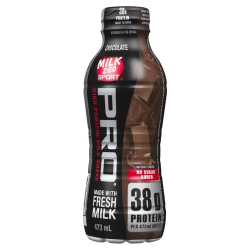 Dairyland - Milk 2 Go Sport Pro High Protein Milk Shake - Chocolate - 38g Protein 473ml, 1 Each