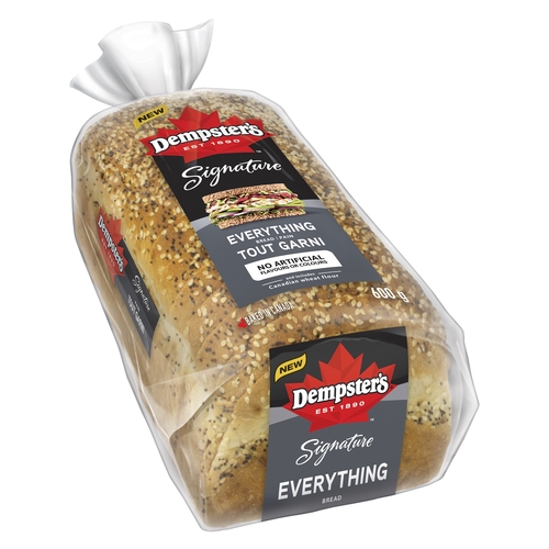 Dempster's - Signature Bread - Everything 600g, 1 Each