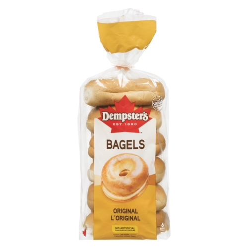 Dempster's - Bagels - Original 6/75g, 1 Each