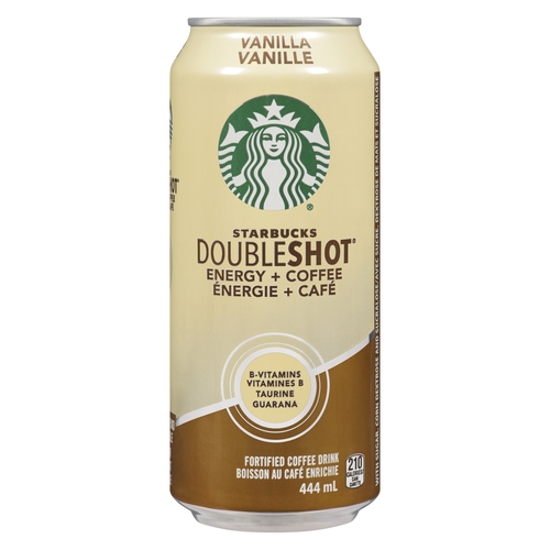 Starbucks - Doubleshot Energy + Coffee - Vanilla 444ml, 1 Each