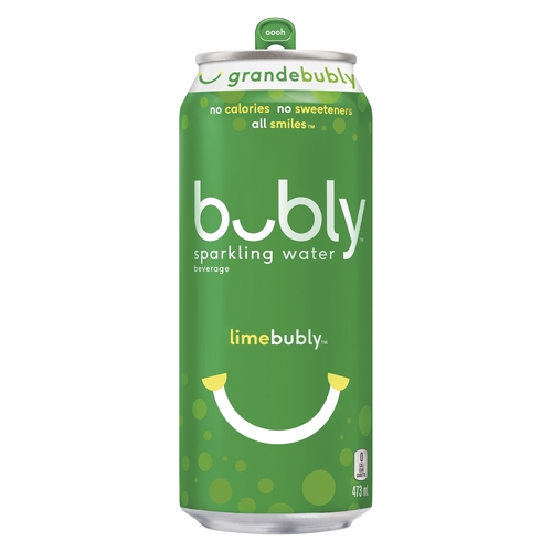 Bubly - Sparkling Water - Lime 473ml, 1 Each